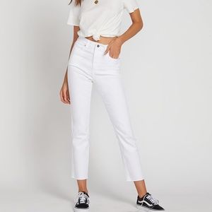 NWT Volcom Vol Stone Jeans in Paint White